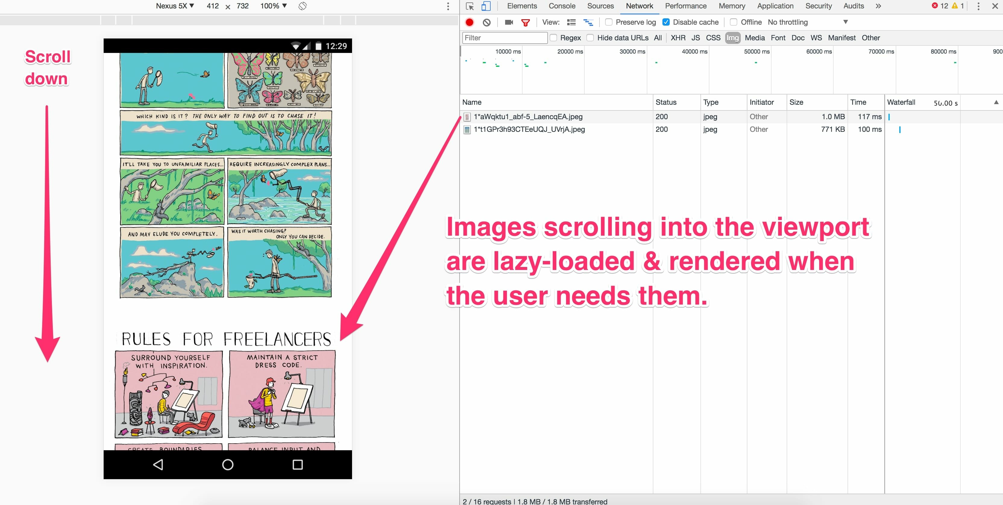 lazy-loading images